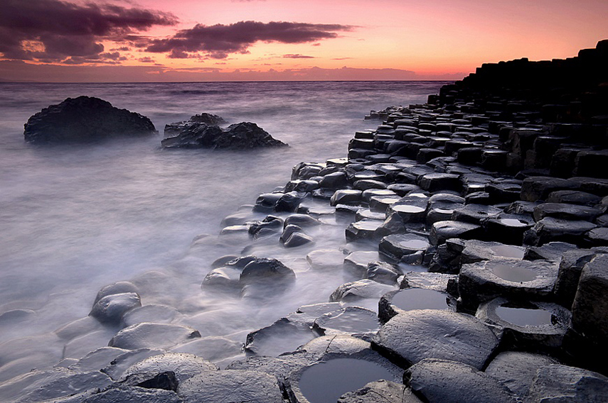 Giant Causeway, Antrim, Kuzey İrlanda