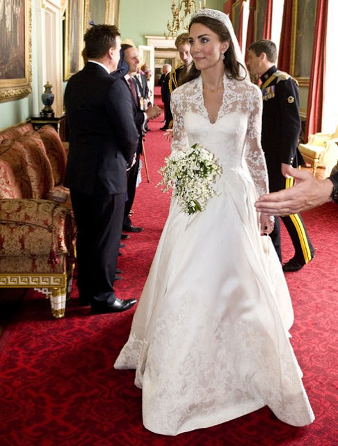 Kate Middleton gelinliği 5